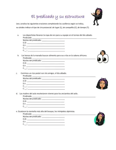 Analisis del predicado