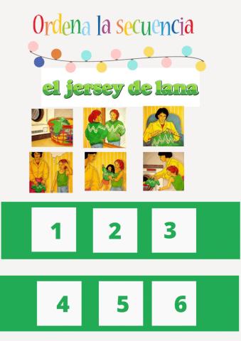 Secuencia el jersey verde