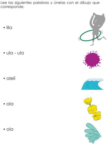 Guía N°2 Lectura letra L