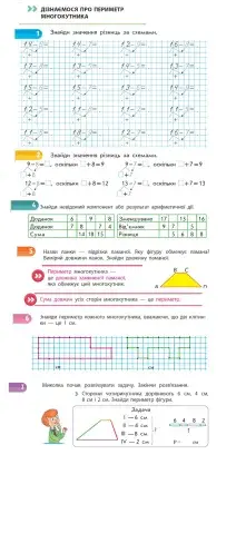 Дізнаємося про периметр многокутника