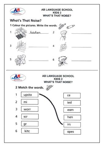 What's That Noise (Activities 1 and 2)