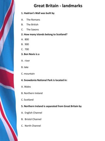 Great Britain- landmarks