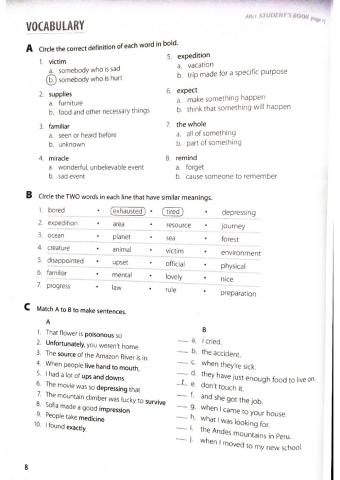 Imagine Workbok p. 8