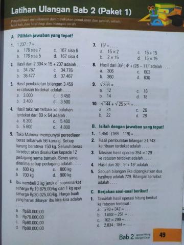 Latihan Matematika