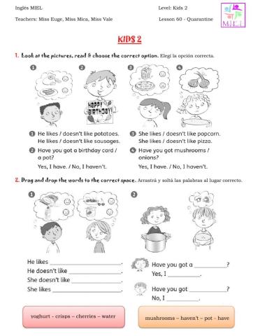 Follow up unit 5 - kids 2