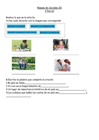 Repaso de Sociales 2G