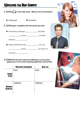 Walking the red carpet