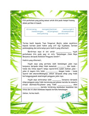 Bahasa Melayu ( Imbuhan )