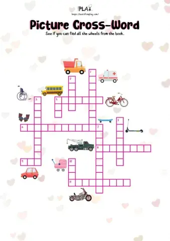 Rosie's Wheels - Crossword