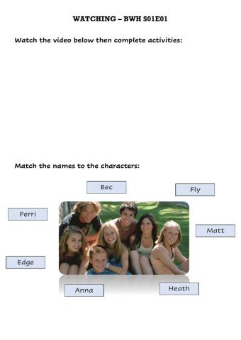 Watching - BWH - Object Pronouns