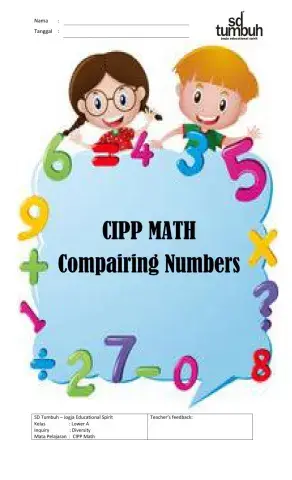 Compairing Numbers (a)