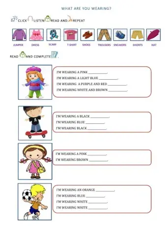 What are they wearing?