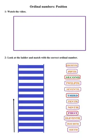 Ordinal Numbers
