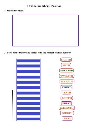 Ordinal Numbers