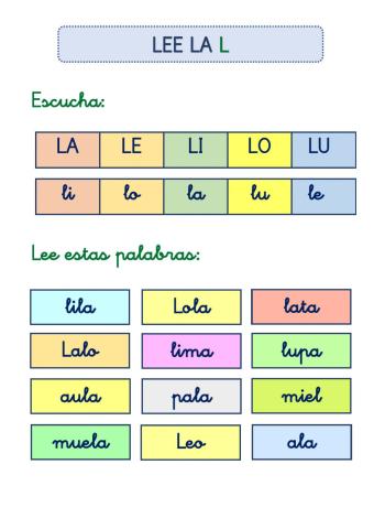 Lee la l