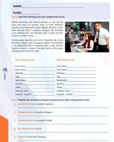 Personal information