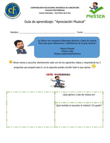 Apreciación musical