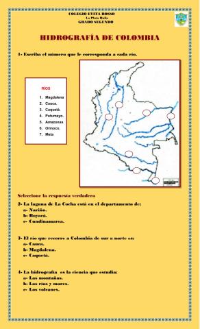 Hidrografía de Colombia