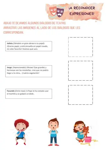 Actividades para obras de teatro