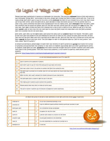 The legend of Stingy Jack