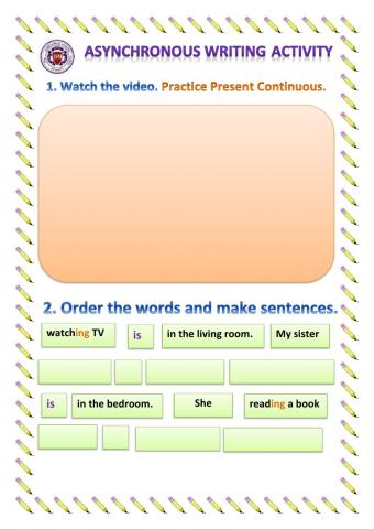 Present continuous practice