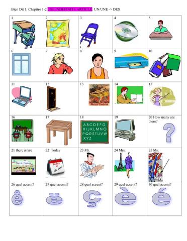 Bien Dit 1 ch1-vocab1