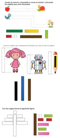 Actividades con regletas