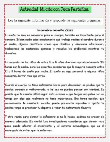 Mi cita con Juan Pestañas.