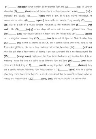 Present simple vs Present continuous