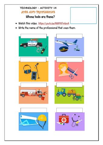 Jobs and professions