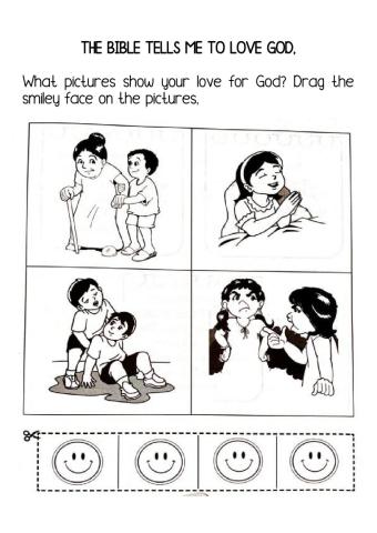 The bible tells me to love god