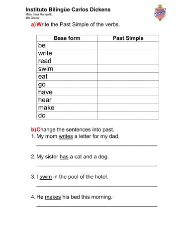 Past Simple - 22nd October