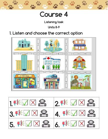 Course 4 Listening 2