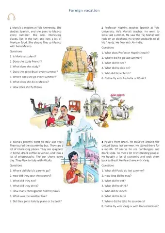 Simple Past Irregular Verbs