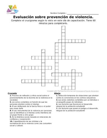 Prevención de la violencia
