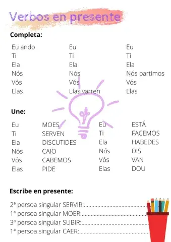Verbos en presente