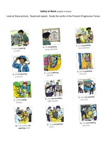 Safety at work (English in Action)