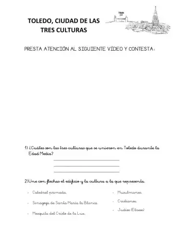 Toledo y las tres culturas