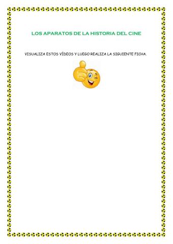 Videos aparatos del cine