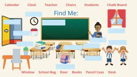 School Objects iand The Classrom