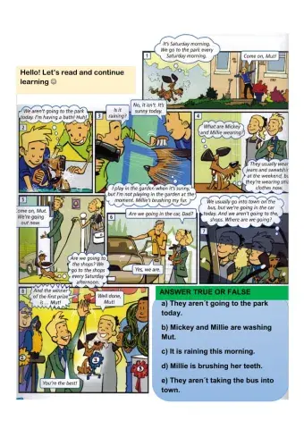 Present continuous - questions