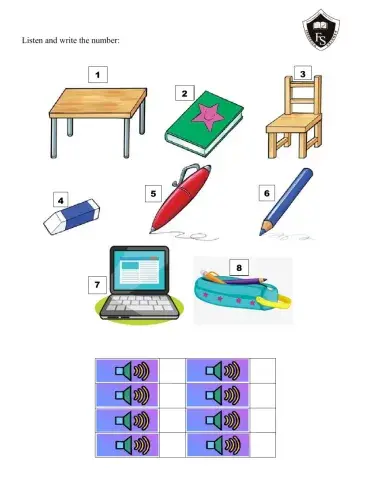 Classroom Objects