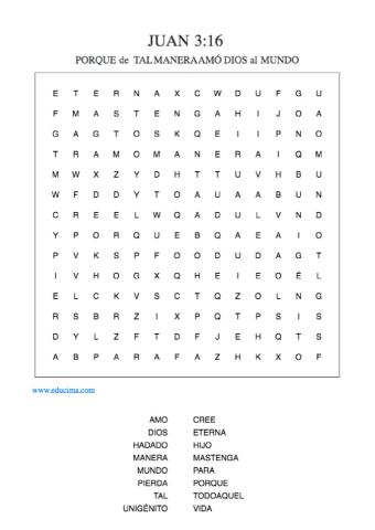 Juan 3:16