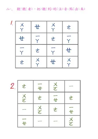 學華語開步走第二之2課