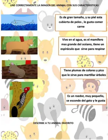 Descripcion de animales