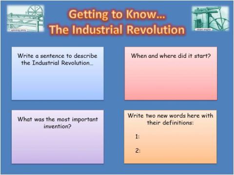 The Industrial Revolution