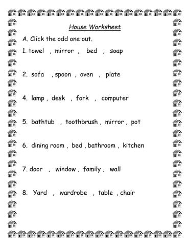 House Worksheet