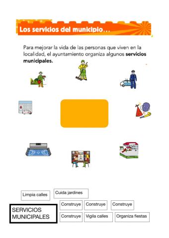 Los servicios municipales tema 1 sociales