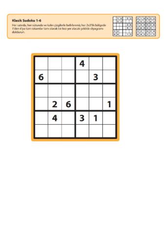 Sudoku 6lı 5