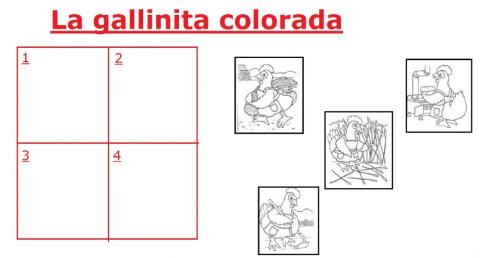 Ordena la secuencia del cuento